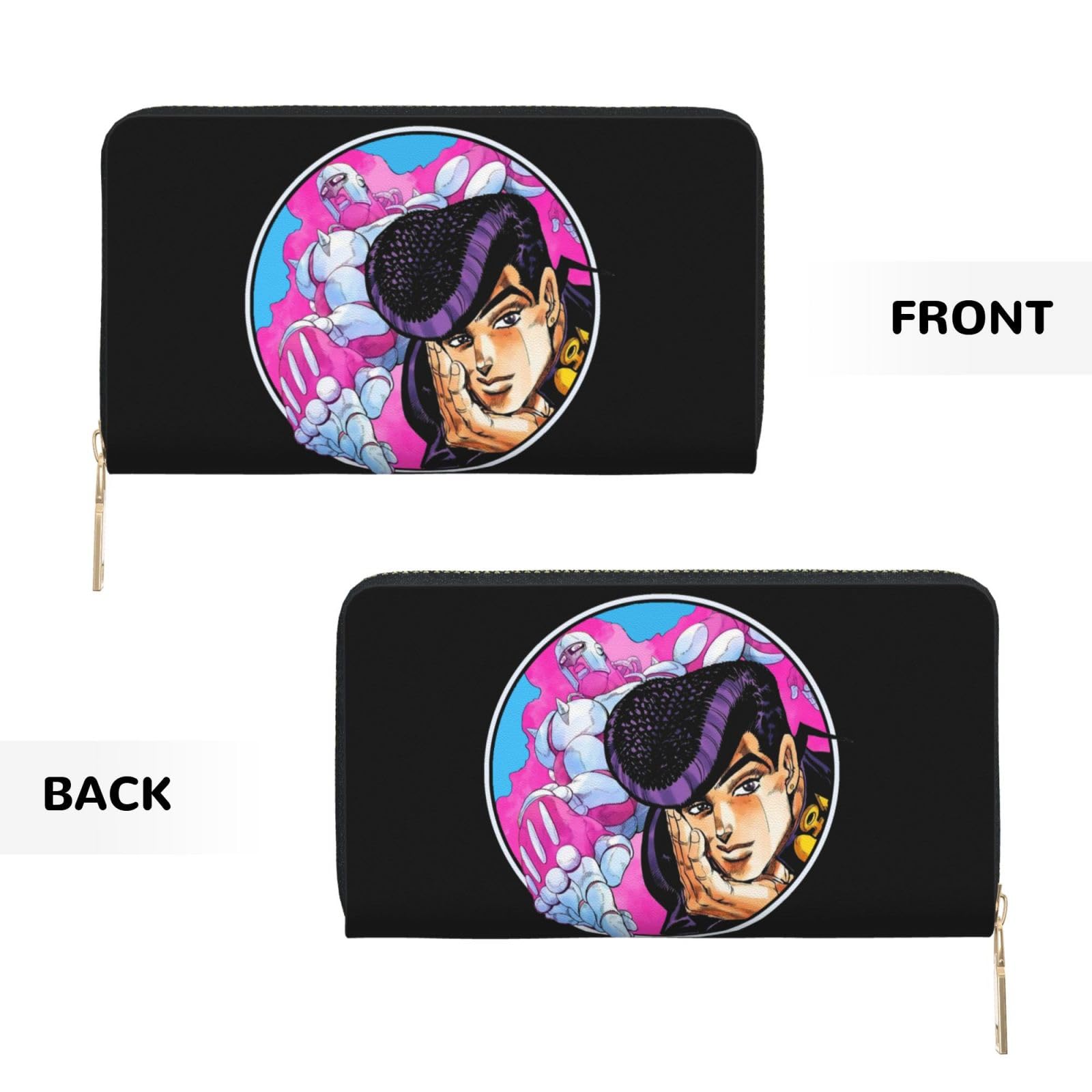 Ш【未使用】ジョジョ ラウンド長財布 ウェザー・R Amazon.co.jp: 財布 ジョジョの奇妙な冒険 イギー 長財布 メンズ